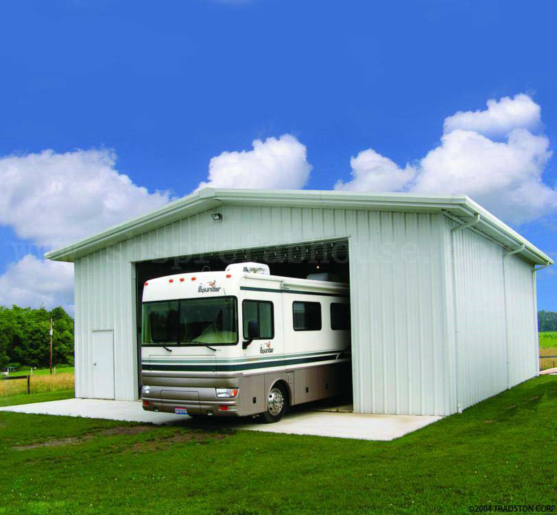 Single Steel structure garage door